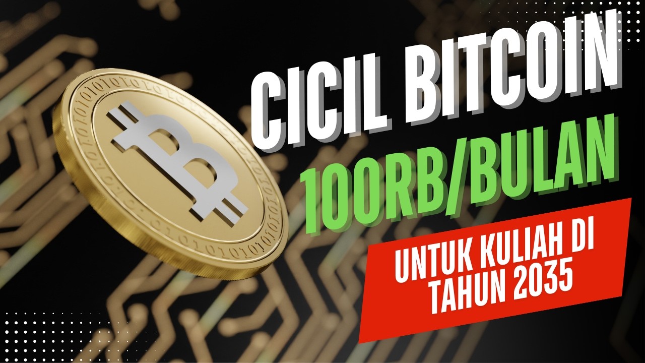 Cicil BITCOIN Untuk Kuliah di Tahun 2035 - Edisi Februari 2026