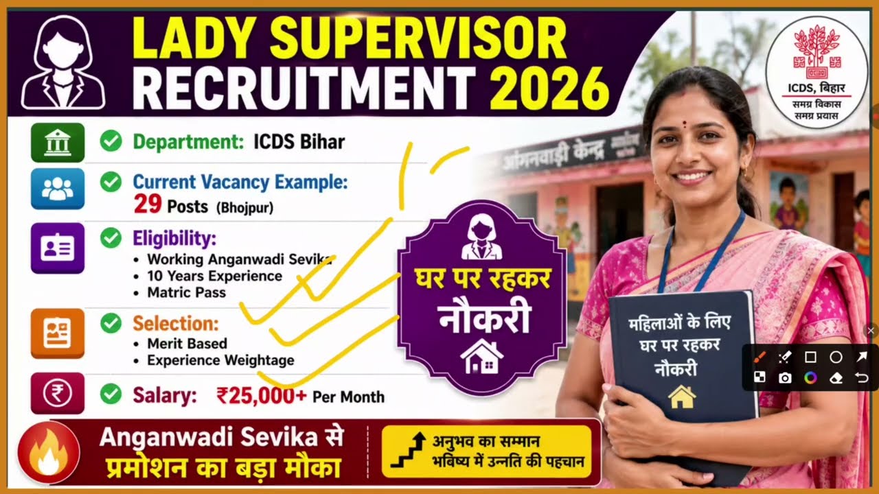 Top 5 Jobs In Bihar For Women | 75,000+ Jobs In Bihar | Only Intermediate Pass Job
