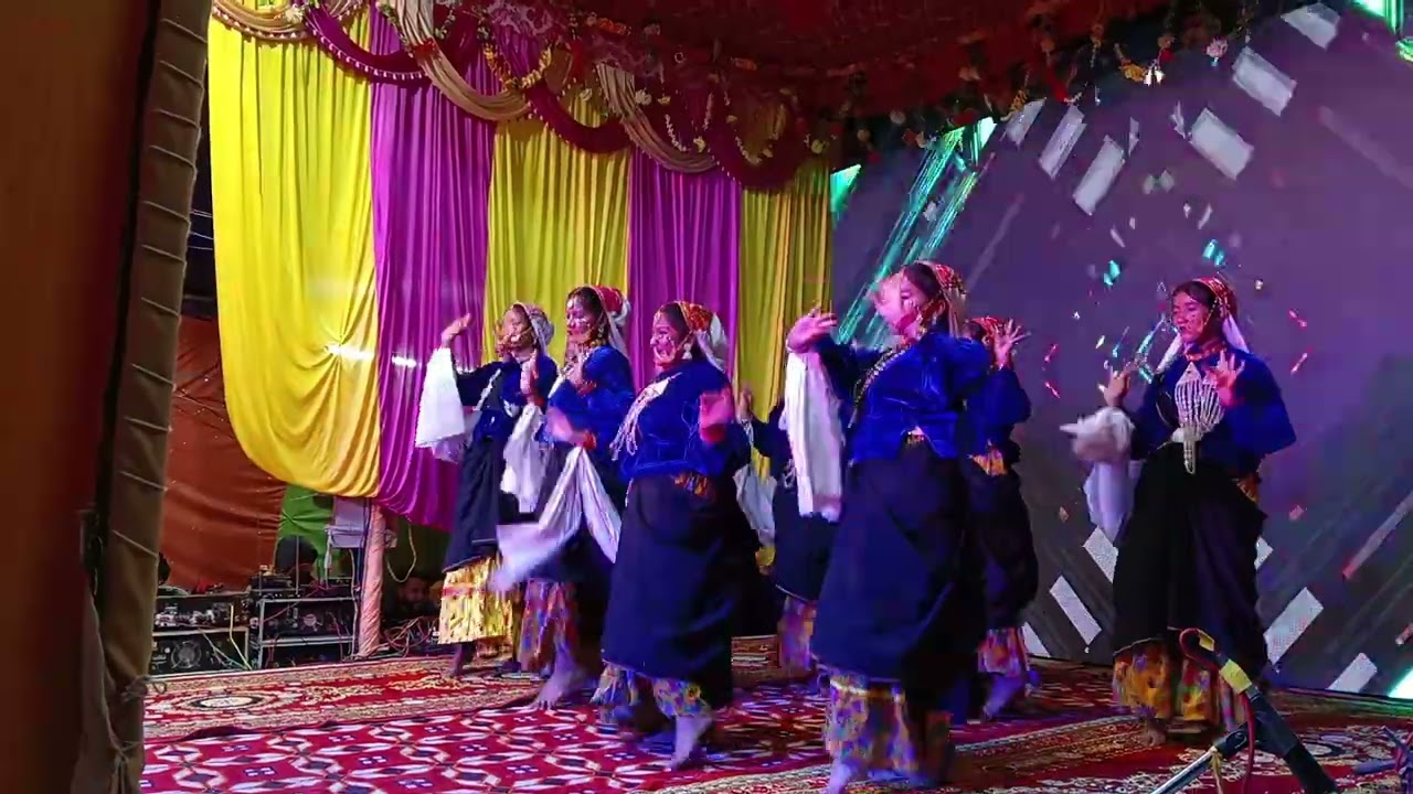 #saikot village ramlela# Rongpa girls ka bhaut sundar dance ✨🫶Rongpa dress mai 
