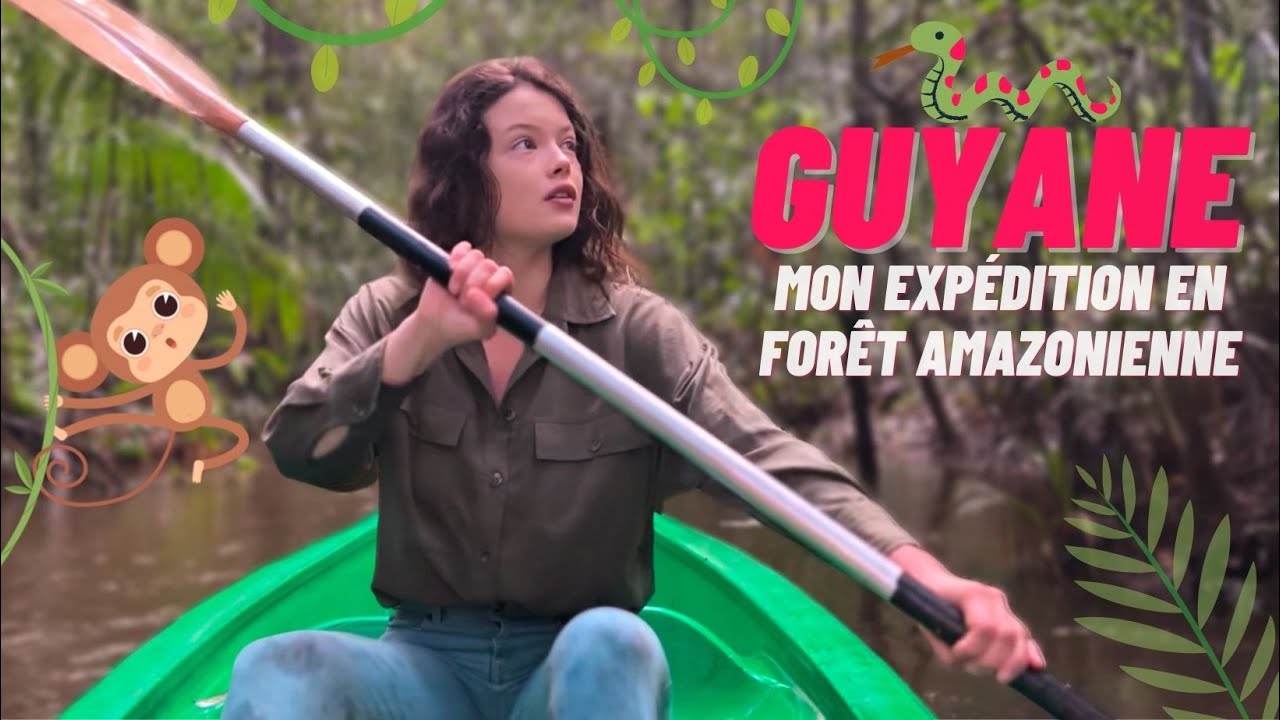 GUYANE | MON EXPÉDITION JUSQU'AU COEUR DE LA FORÊT AMAZONIENNE !! Reportage Version Courte - Claire