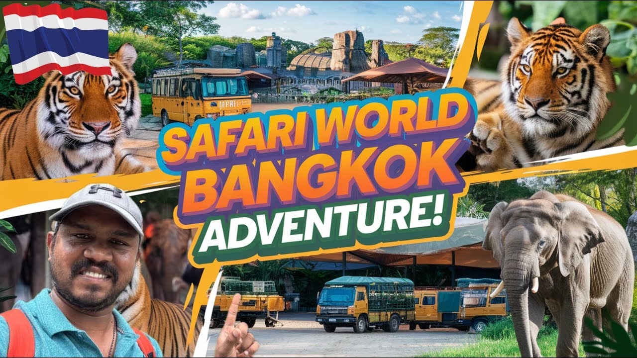 💥 🇹🇭🔥 பேங்காக்-ல இந்தியர்கள் அதிகம் விரும்பி பார்க்கும் ANIMAL SHOW| SAFARI WORLD, MARINE WORLD