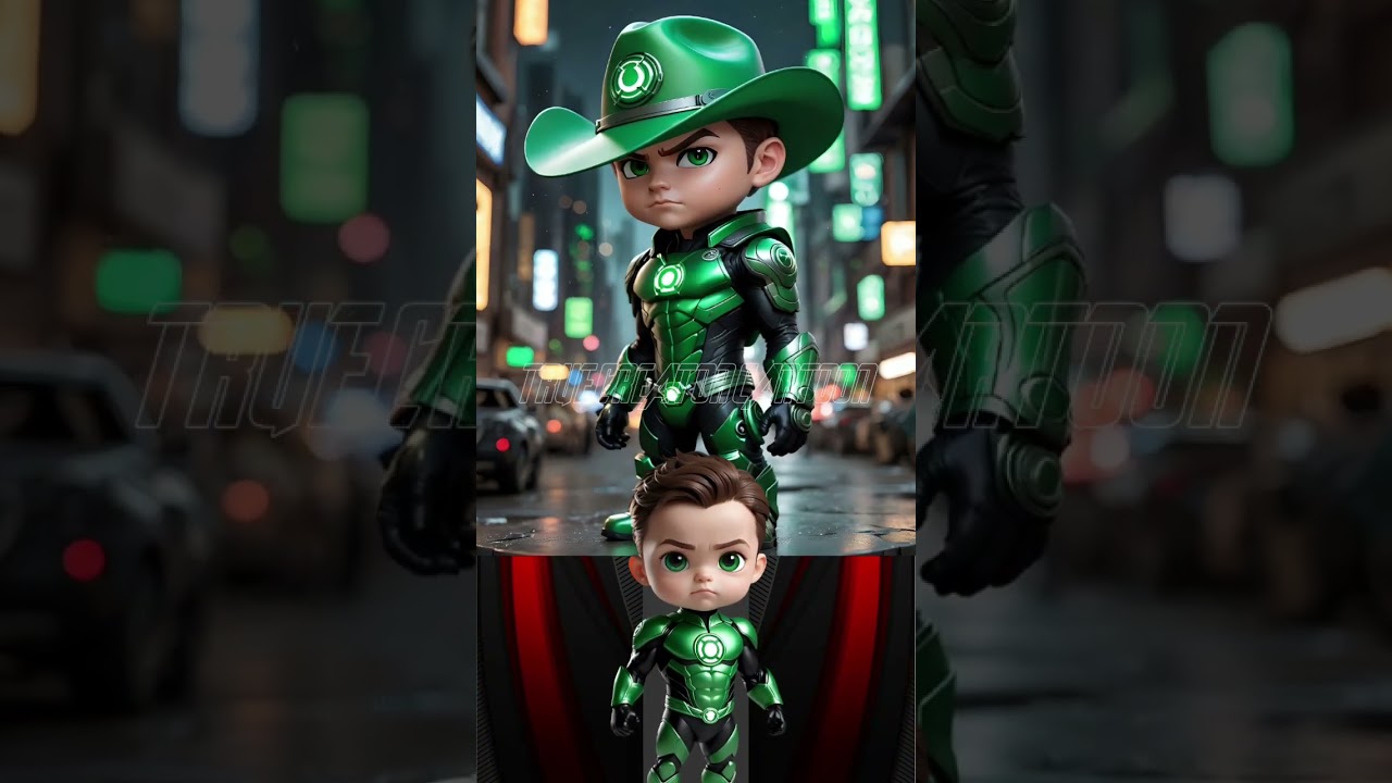Chibi SuperHeroes armor Cowboy💥|⭕True Creator Cartoon⭕| #avengers #marvel #shorts #shortvideo