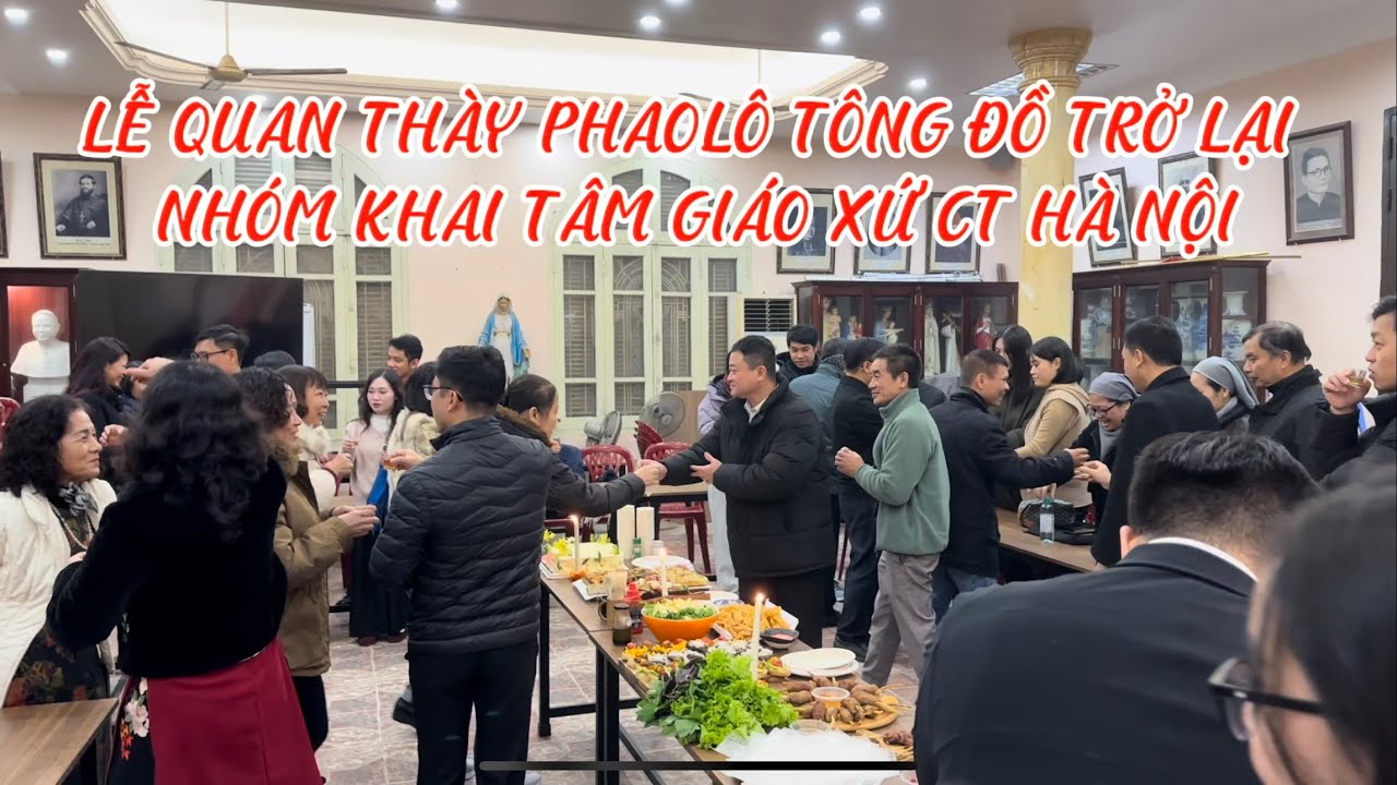 LỄ QUAN THÀY NHÓM KHAI TÂM GIÁO XỨ CHÍNH TÒA HÀ NỘI I Nhà Thờ Lớn Hà Nội I Vũ Thắng