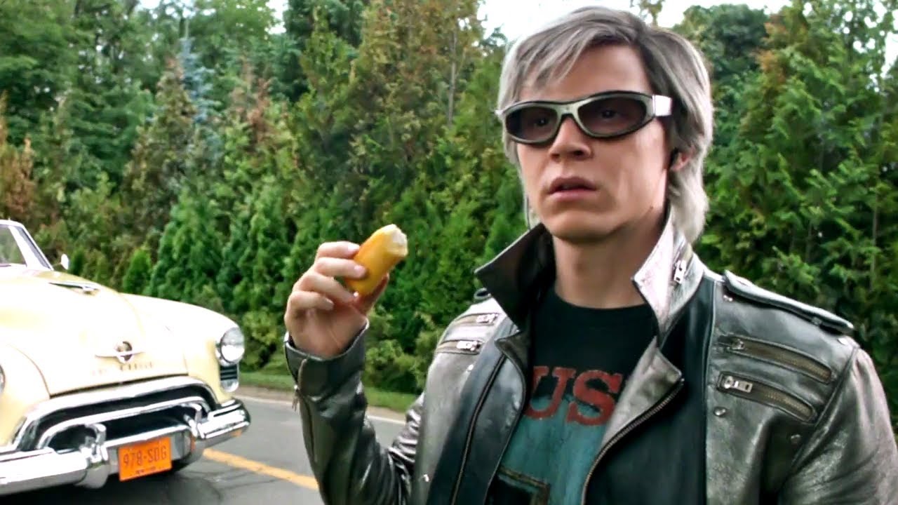 X-Men Apocalipsis Escena Quicksilver Espa&ntilde;ol Latino