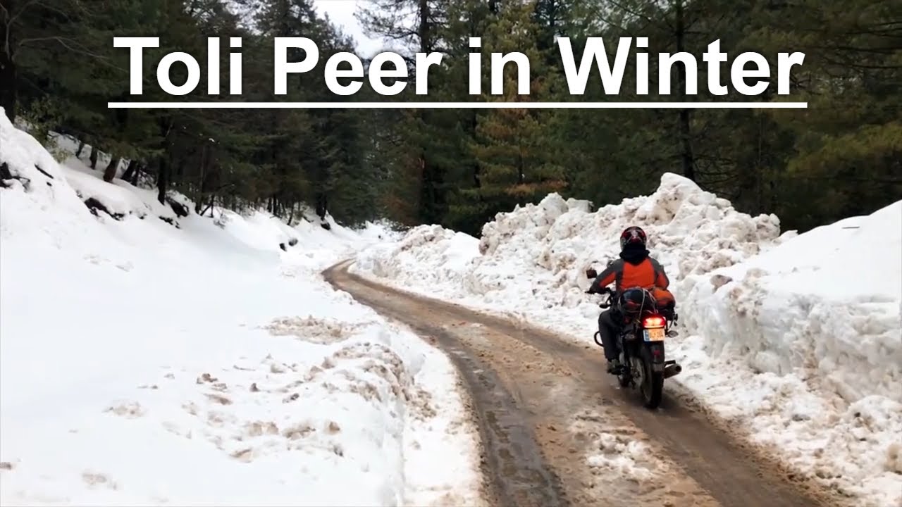 Winter Wonderland at TOLI PEER | Rawalakot, AJK Azad Kashmir | Kashmir Motorcycle Tour Adventure
