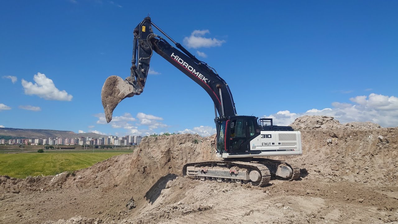 hidromek  310 yol yapım kamyon yükleme sohbet muhabbet