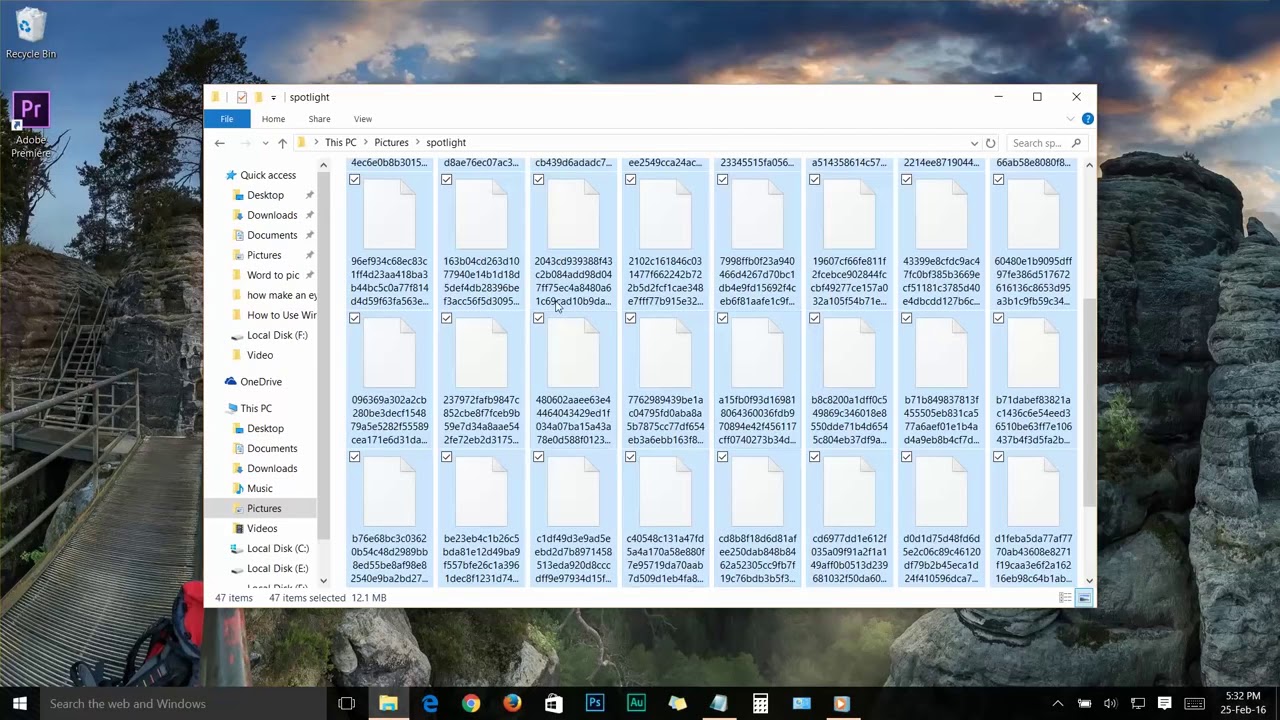 How to Use Windows spotlight images as your desktop wallpaper really easy