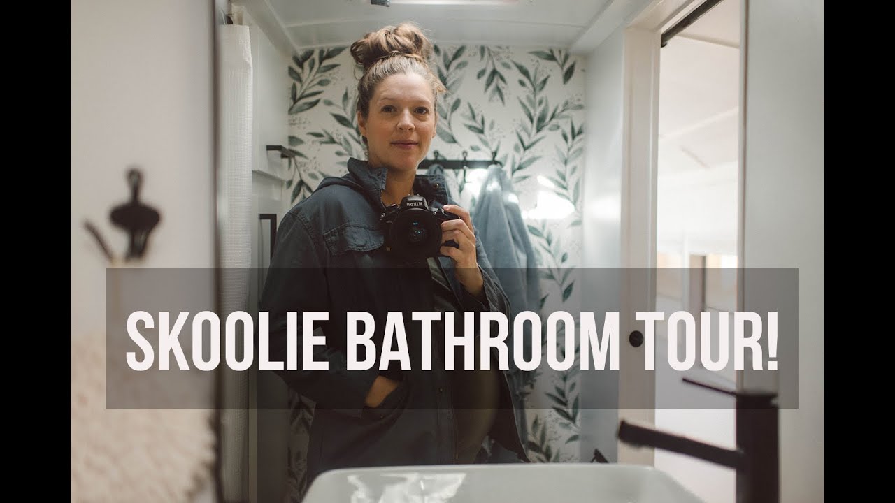SKOOLIE BATHROOM TOUR!!