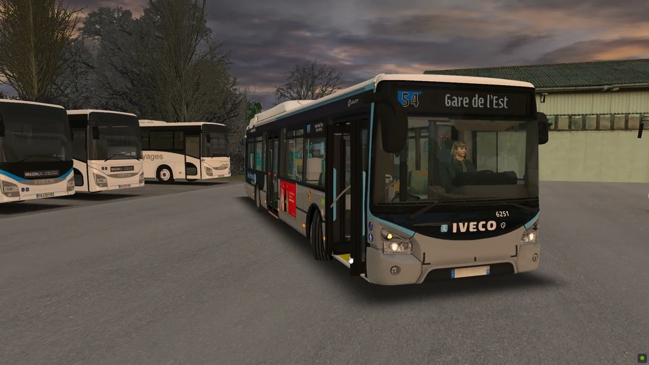 [OMSI 2][WIP] Girouettes Parisine Centre Bus d'Aubervilliers