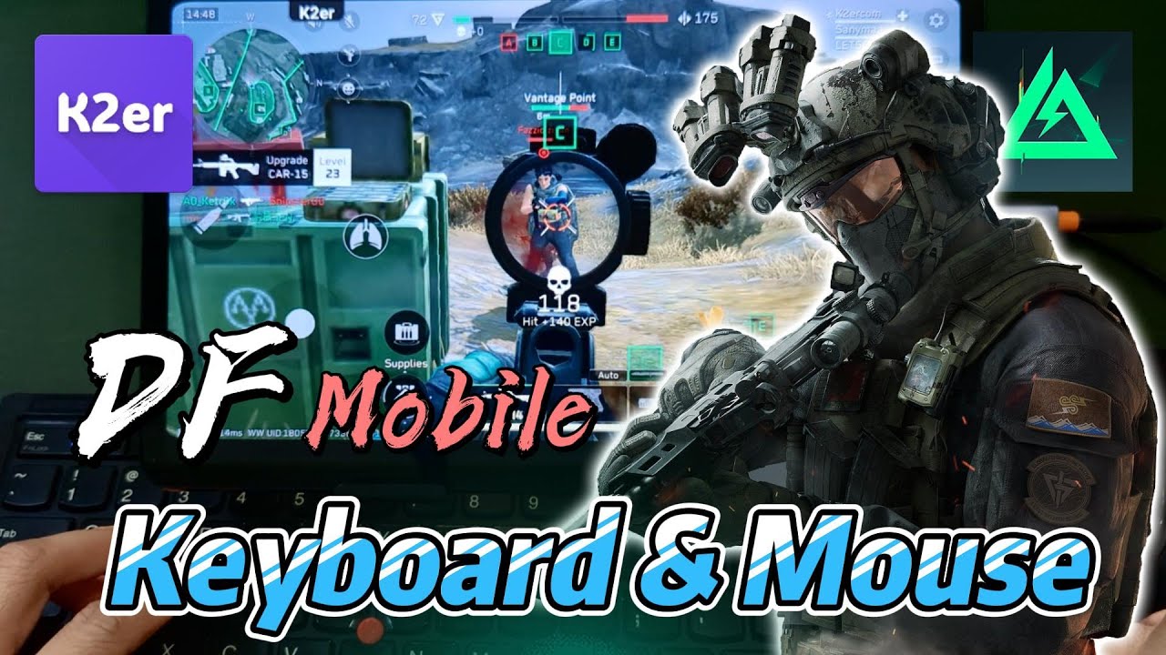 Play Delta Force Mobile Like a PC FPS?! (Full Keyboard & Mouse Setup!)