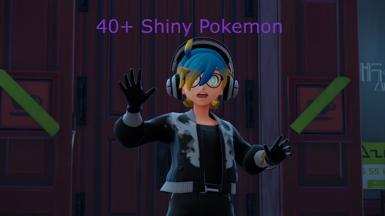 40+ Shinies from playing through ZA with a Full Shiny Team