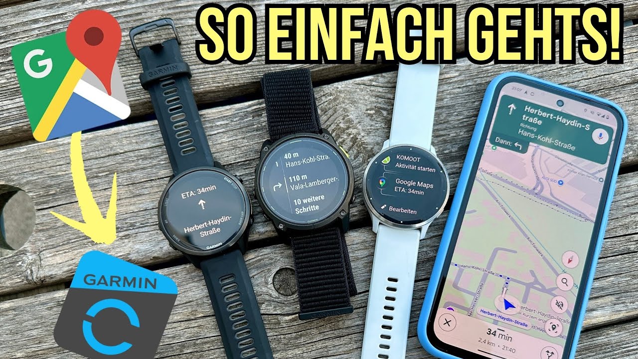 Garmin und Google Maps Navigation: Alles was du wissen musst!