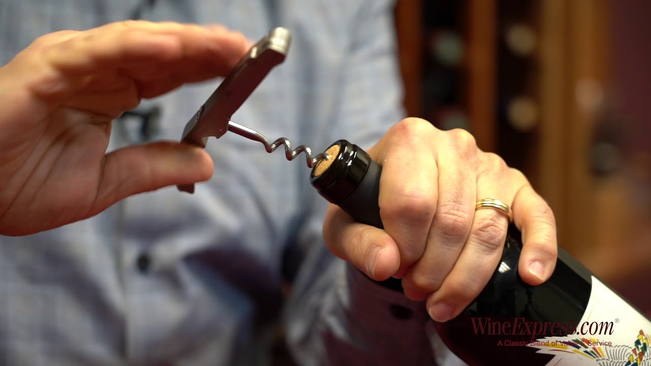 How to Use a Waiter’s Corkscrew