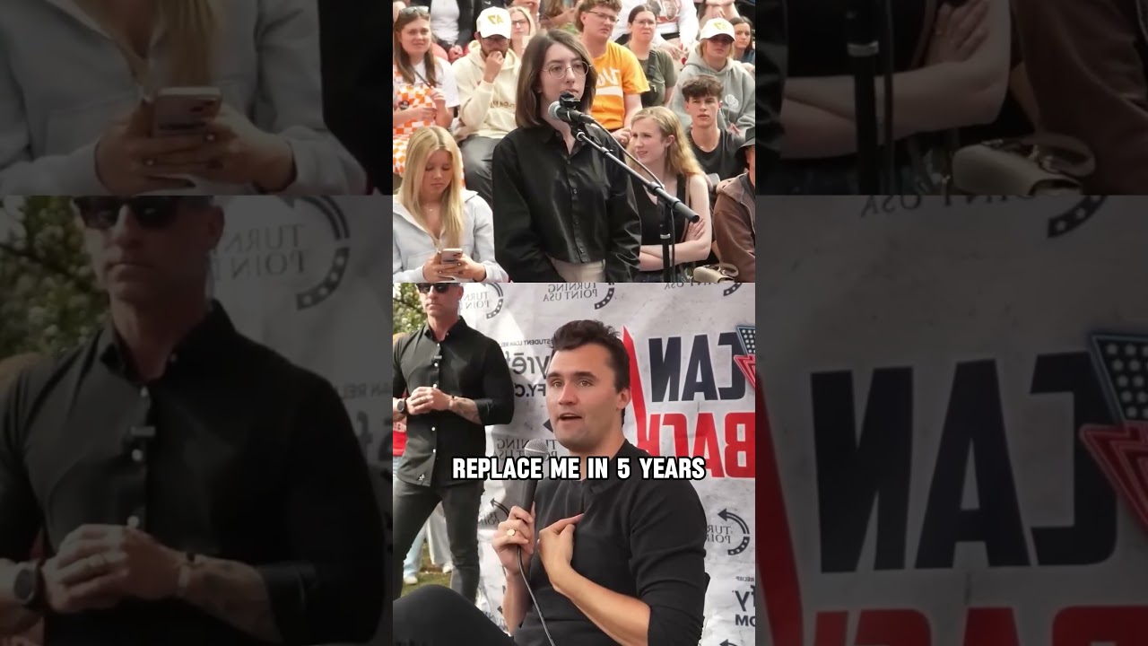 Чарли Кёрк ПРЕКРАЩАЕТ дебаты о свободе слова в кампусе #CharlieKirk #Дебаты #ПолитическиеДебаты