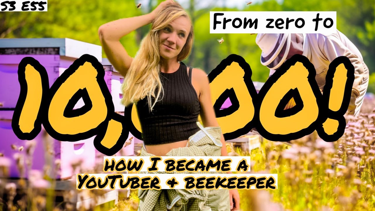 How I Became A Beekeeper And YouTuber! Beekeeping 101 #beekeeping