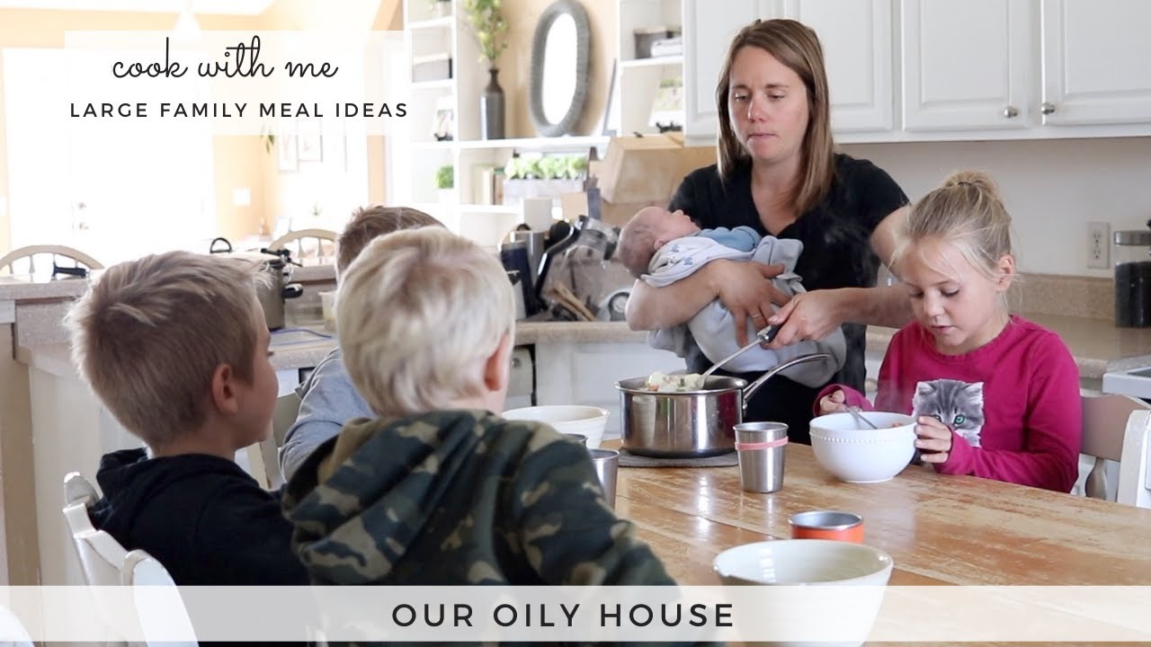 Cook with me Mom of 5 | What We Eat in a Week Dinner Ideas
