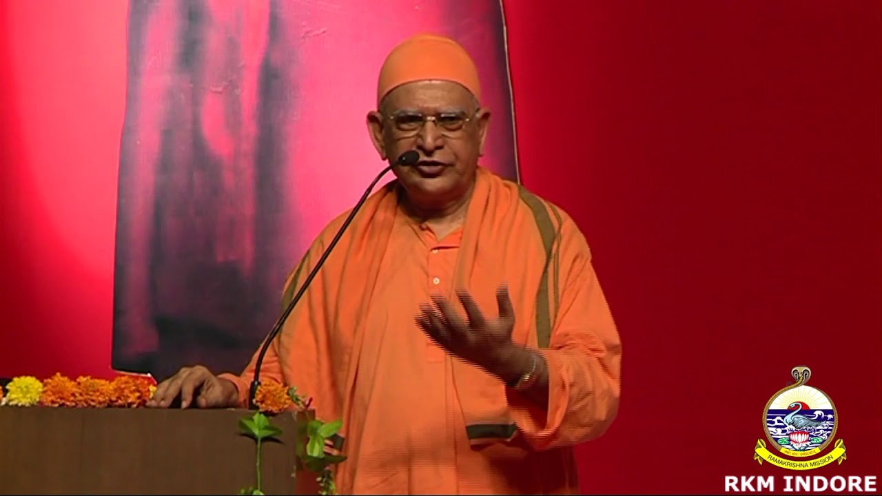 Swami  Vishwatmananda ji Maharaj (Hindi) Youth Convention, RKM Indore