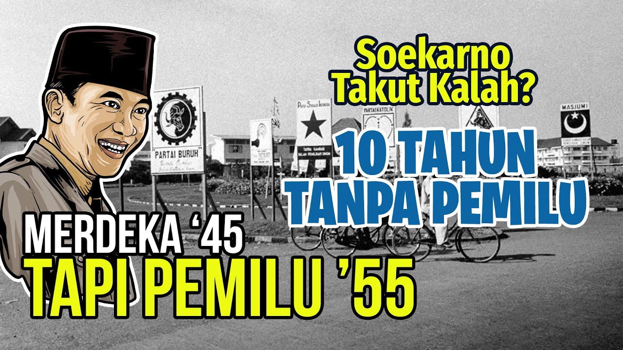 Sejarah pemilu 1955 :: Pemilu Terdemokratis di Indonesia