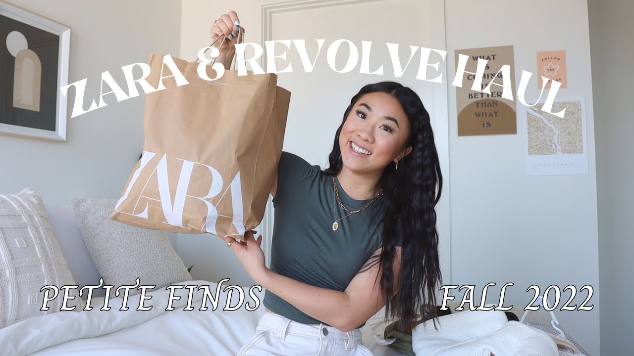 ZARA AND REVOLVE TRY-ON | Petite Finds + Fall 2022