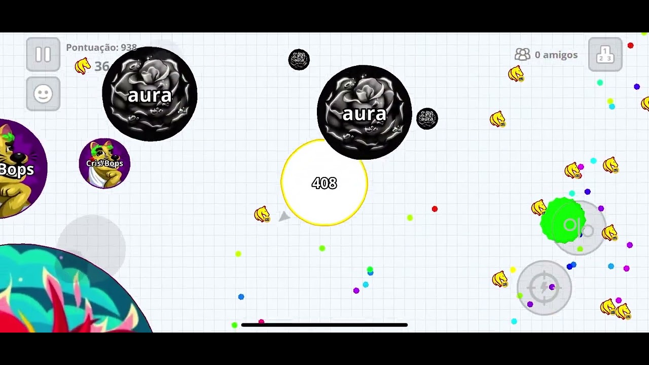 Amassando geral no Agar.io🥴