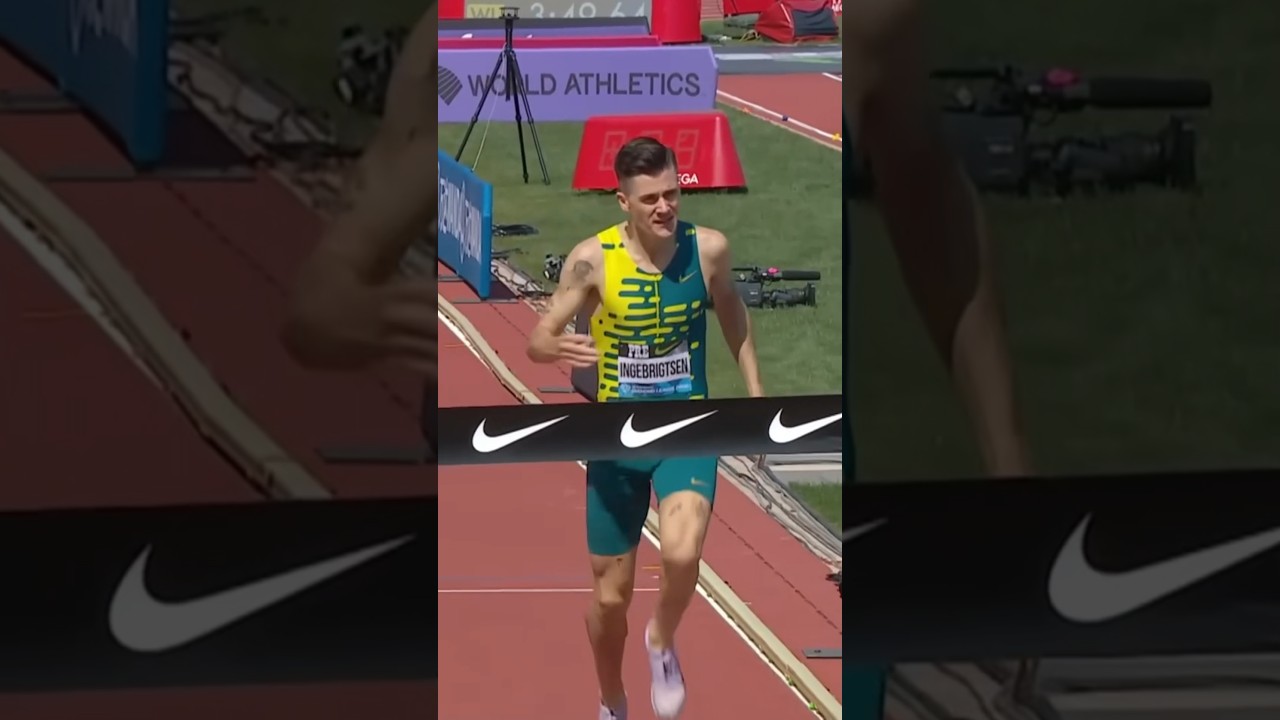 МИРОВОЙ РЕКОРД В БЕГЕ НА МИЛЮ ПОЧТИ ПОБИТ 🤯😱 #trackandfield