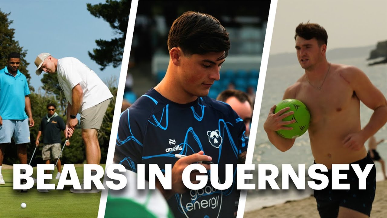 BEARS WEEKEND IN GUERNSEY 🇬🇬 | Exclusive Squad Trip Behind the Scenes!