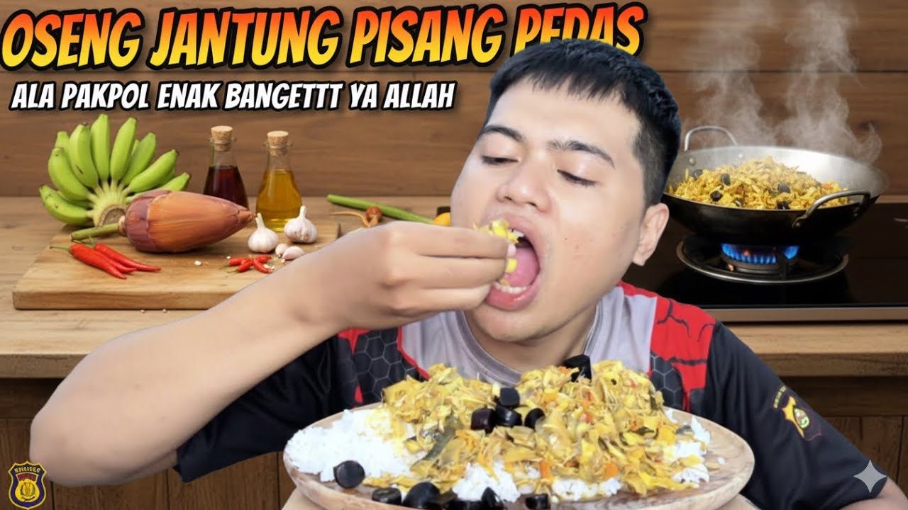 OSENG JANTUNG PISANG ALA PAKPOL