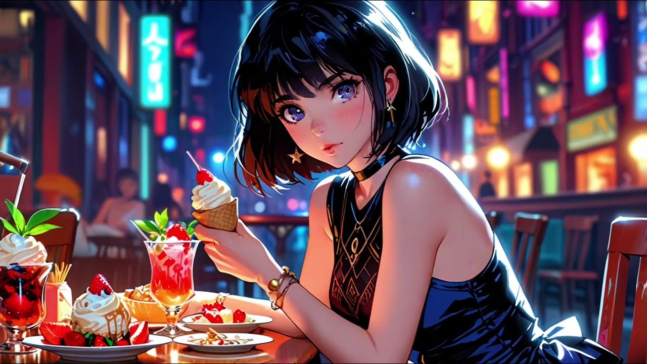 Do you want to eat ice cream with me? - Sailor Moon and friends