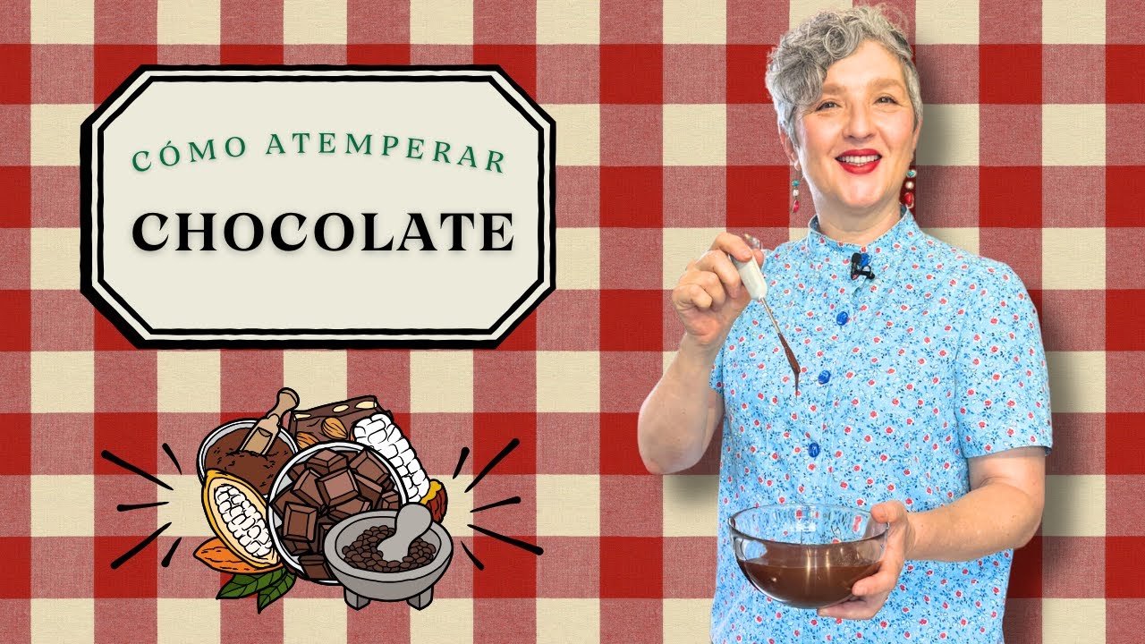 🍫 CÓMO ATEMPERAR CHOCOLATE CON Thermomix® #TM6 🔝 #TÉCNICA #2