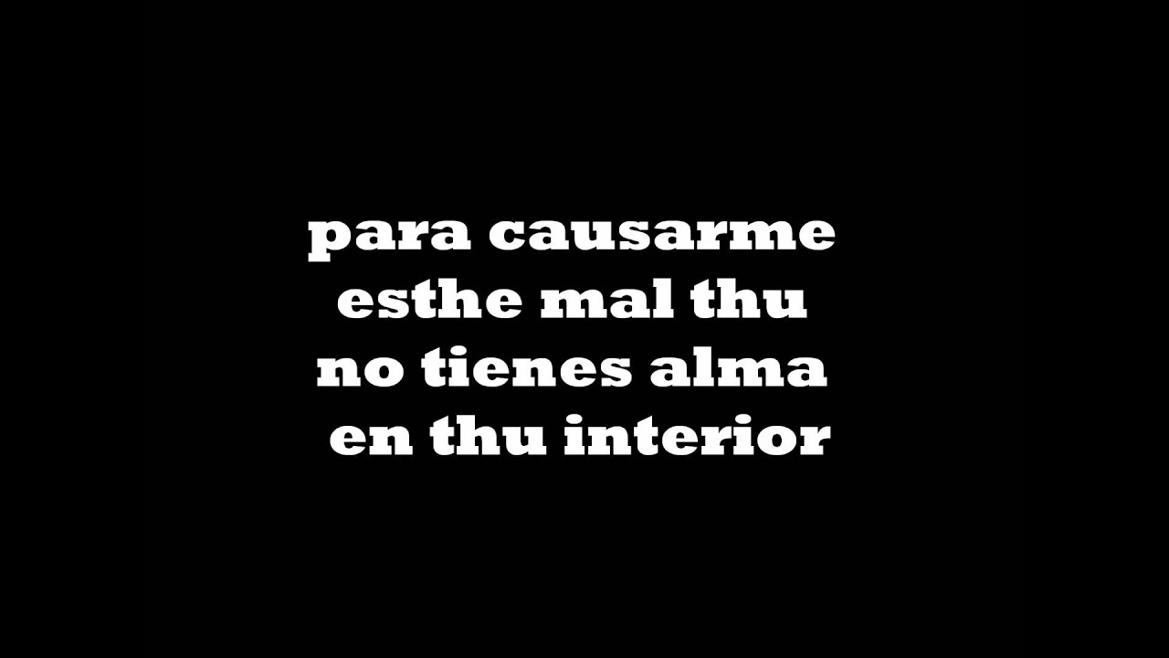 Supuesto Amor  - Mc Aese ( Con Letra )