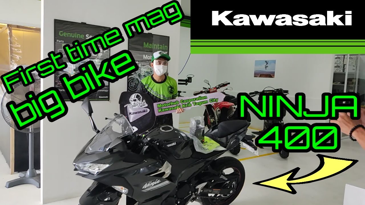 Bumili ng Kawasaki Ninja 400 | 1st time mag big bike | Tagum City |