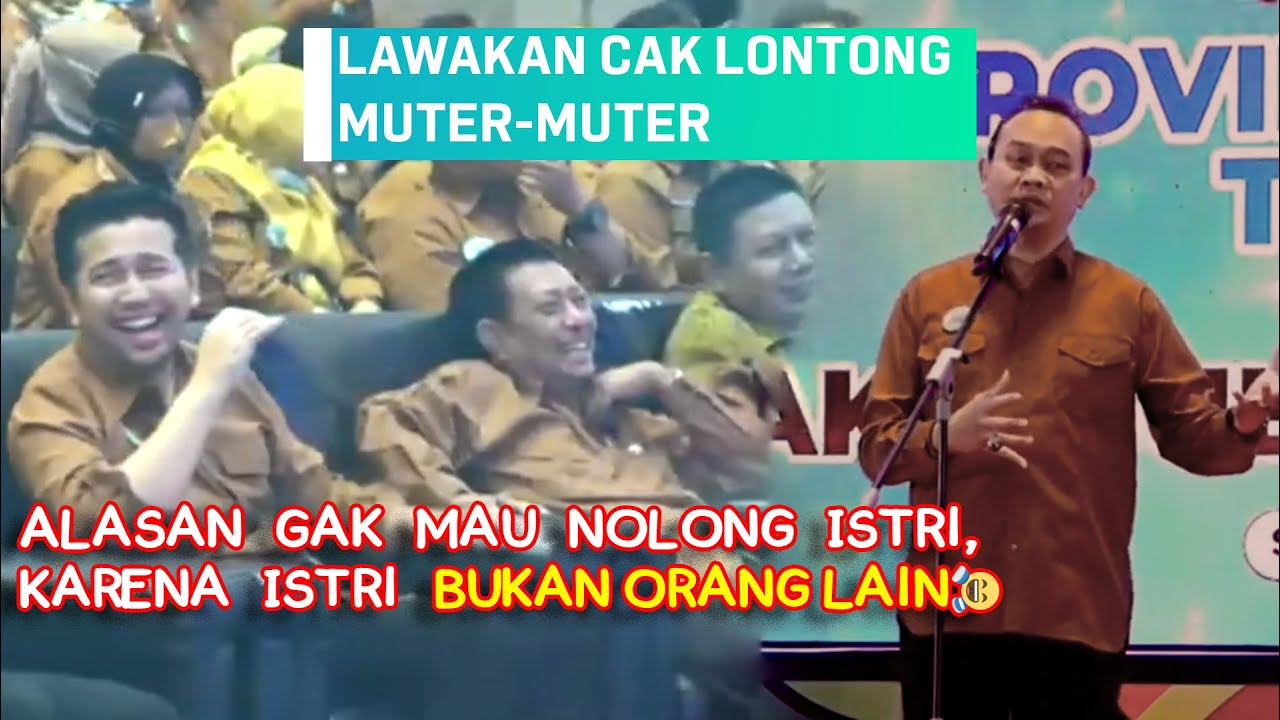 CAK LONTONG SPESIALIS KOCOK PERUT PEJABAT!