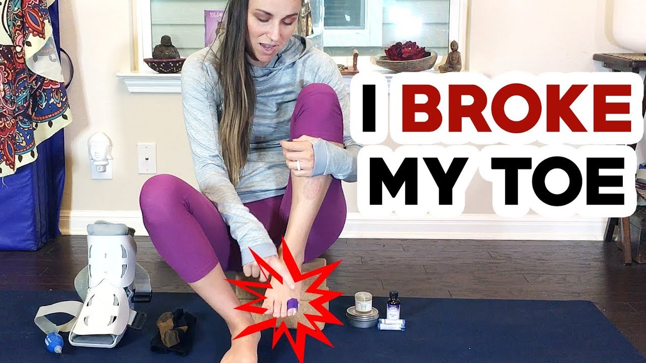 How to Manage a Broken Toe/foot Here's How I Deal with My Broken Toe
