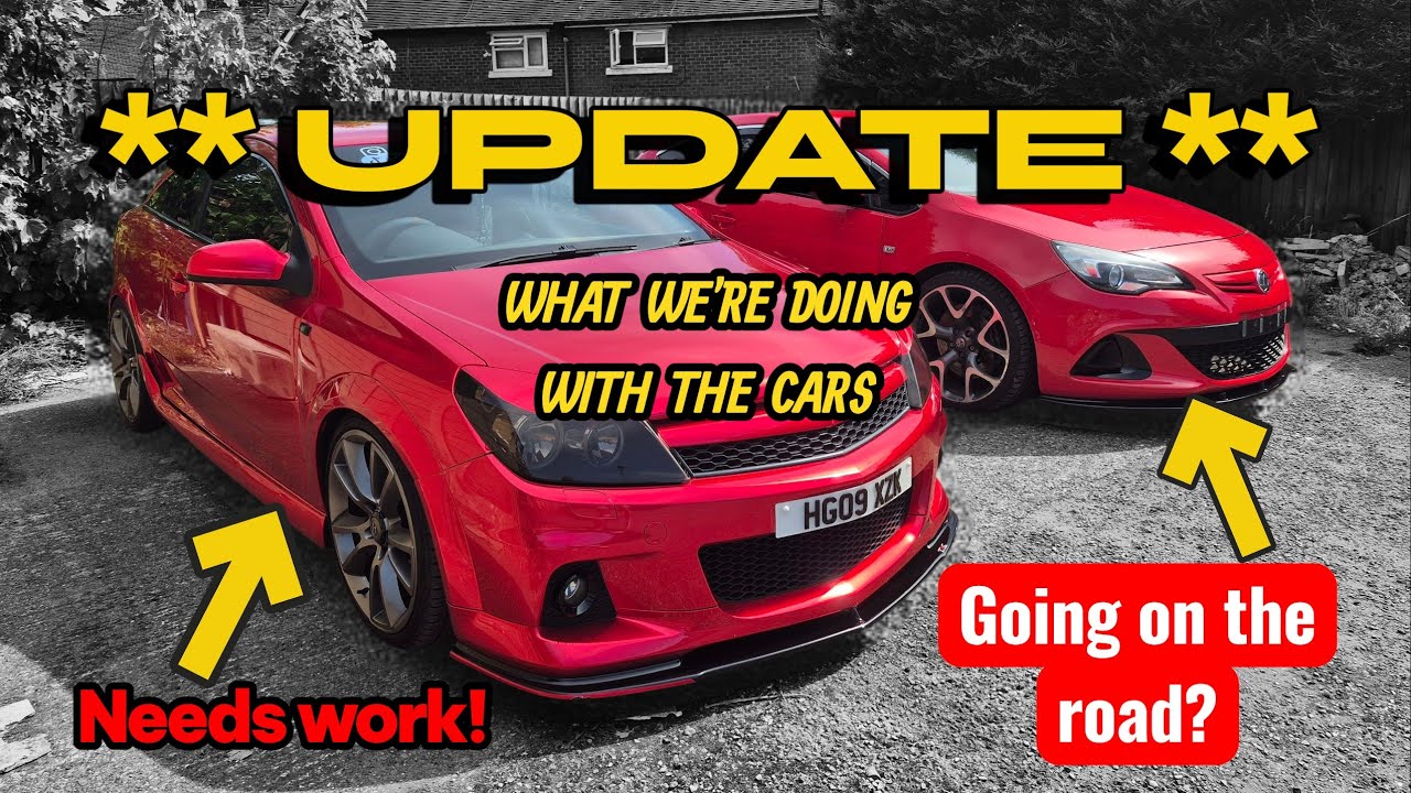 Update on the VAUXHALL ASTRA H & J plus the TOYOTA MR2