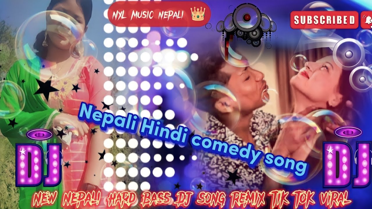 new Nepali VS Hindi comedy song Nepali  dj remix viral  tik tok NxL music nepali 👑  #music #comedy