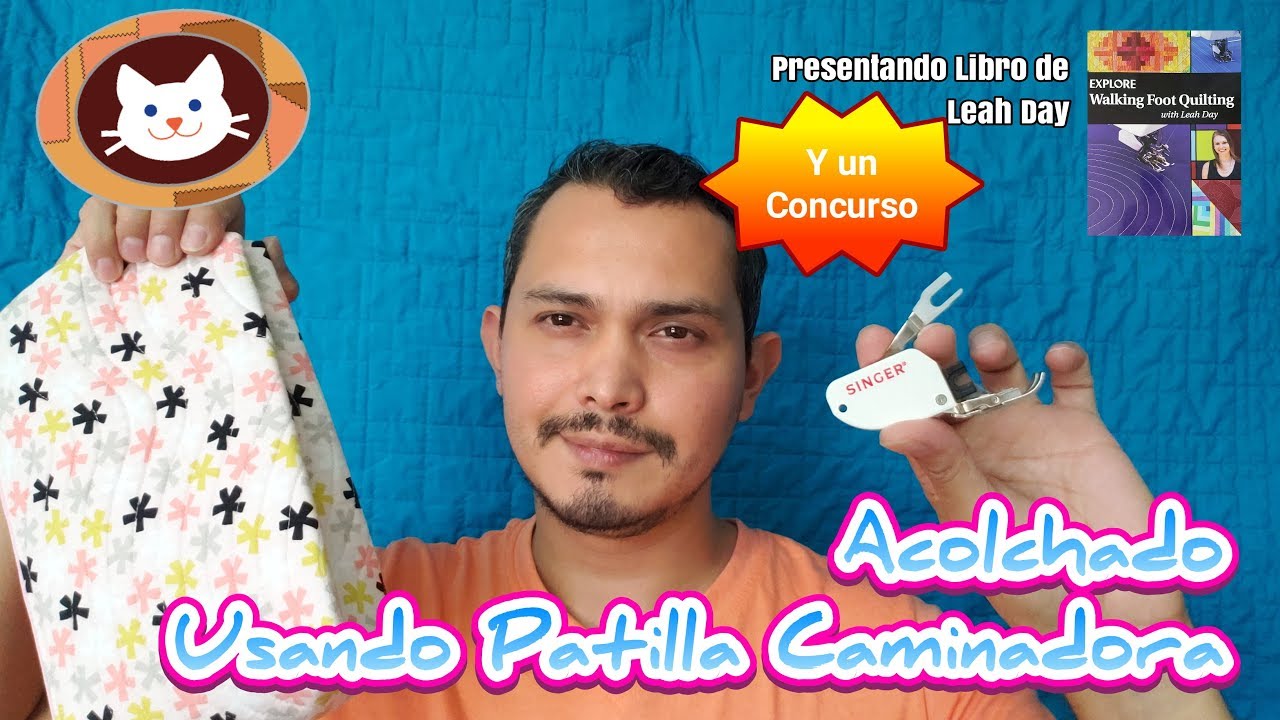 Como Acolchar Patchwork Usando Patilla Doble Arrastre (Prensatelas)