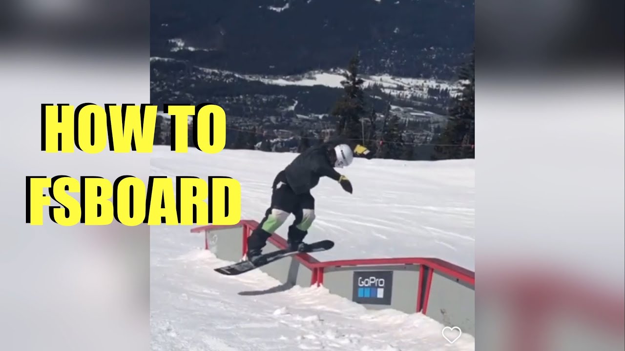 Как использовать FrontSide BOARDSLIDE