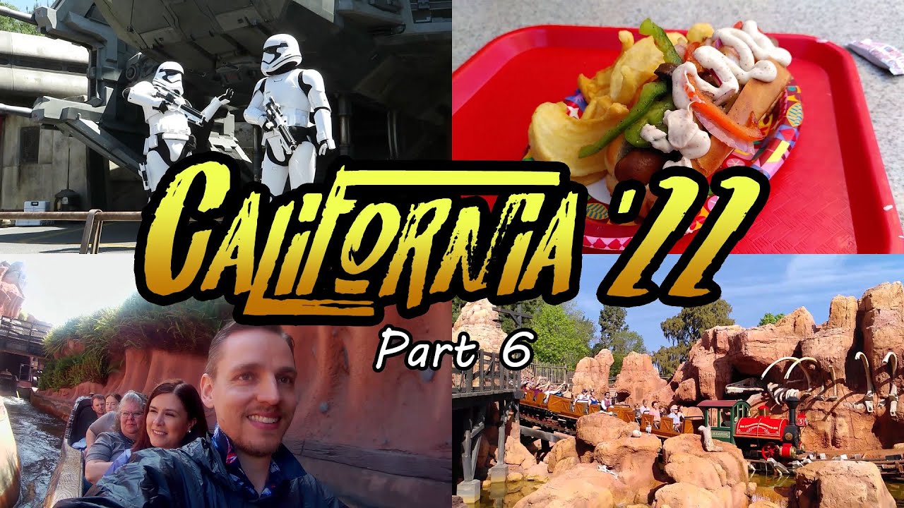 California 2022 Vlog - Part 6 - Disneyland and California Adventure park-hopping, and last day!