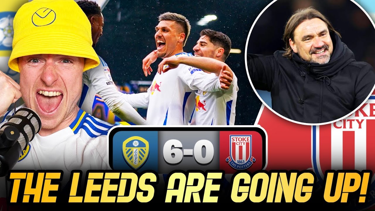 Leeds United 6-0 Stoke – EXTREMELY EMOTIONAL - INSANE FROM LEEDS! | Instant Match Reaction