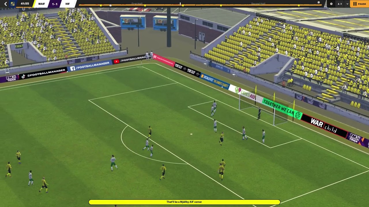 FM 2024 -  Mjällby AIF 1:1 Hammarby IF  - Swedish Premier Division - 28.07.2024