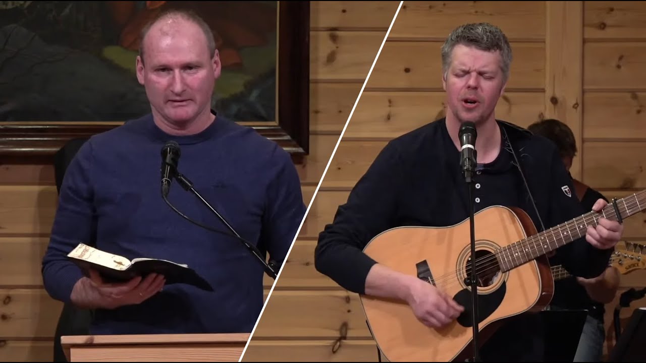 Eiken IMF 12.02.21: Jørgen Tønnessen og Vidar Brautaset. Sang av Leif Erik Hagen med venner