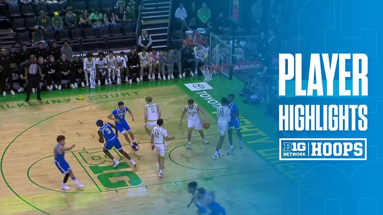 Tyler Bilodeau Highlights vs. Oregon | UCLA Basketball | 01/28/2026