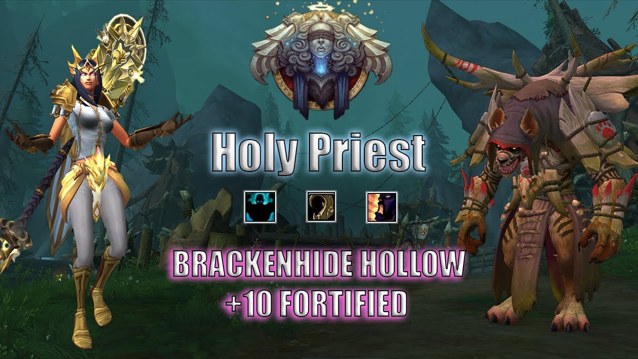 10.2.6 Holy Priest M+ POV | PUG + 10 Brackenhide Hollow | Fortified | Week 2