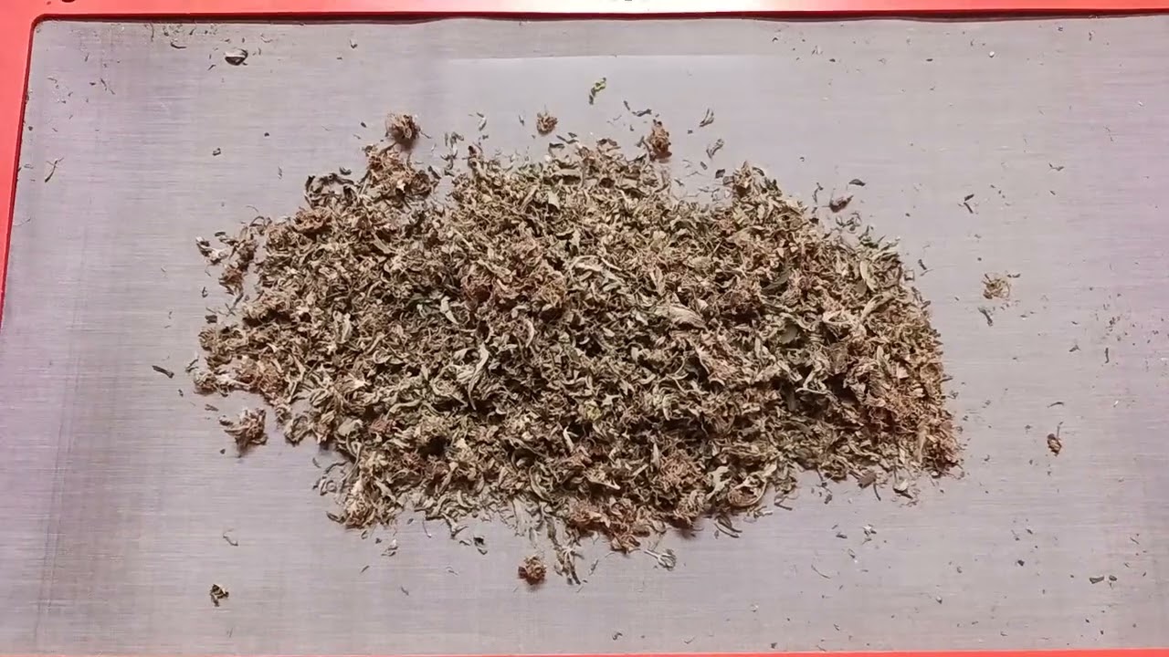 turn unwanted cannabis into kief with trim tray