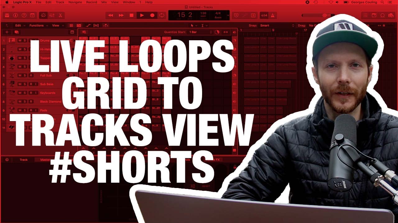 Record Your The Live Loops Performances in Logic Pro #Shorts