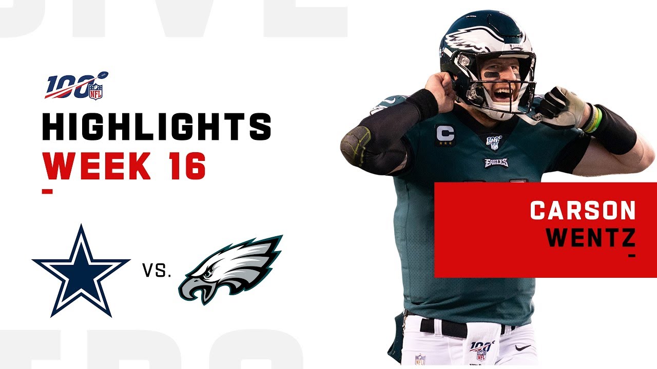 Carson Wentz Secures the W in NFC East Battle | NFL 2019 Highlights