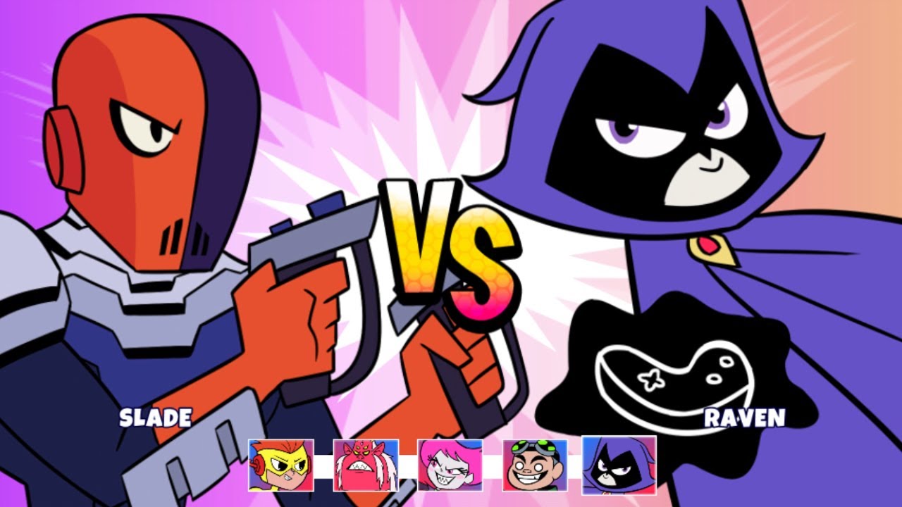 Teen Titans Go: Jump Jousts 2 - Slade Isn't Afraid of Raven (CN Games)
