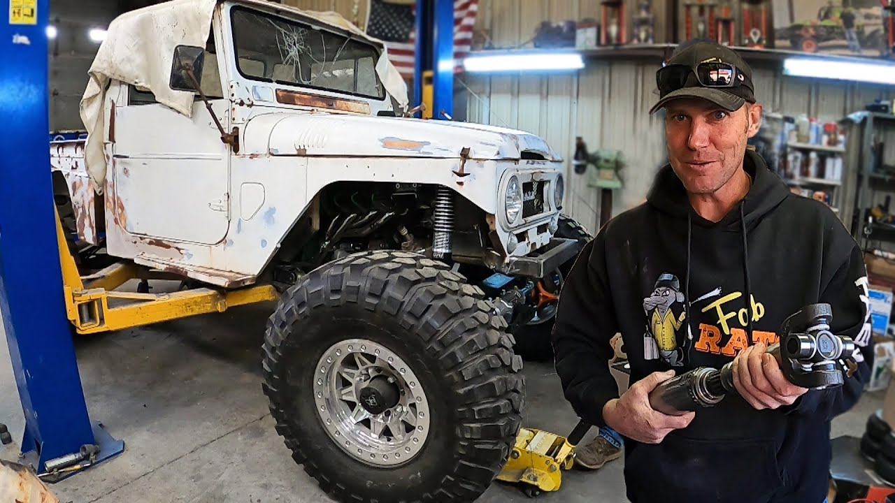 I’ve Never Had a Shiny, New Part like this for The FJ45 Ultimate Rock Crawler….or EVER!