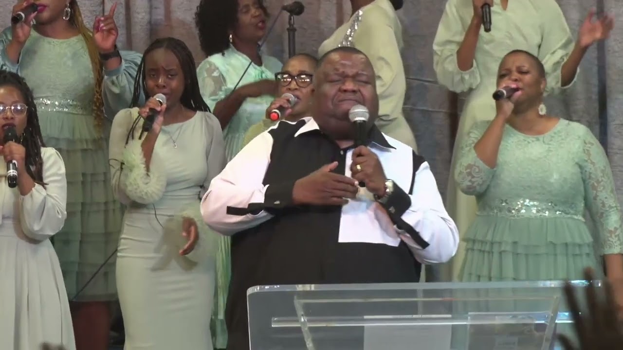 Pastor Rudolf Mabasa Worshipping at Praise 2024