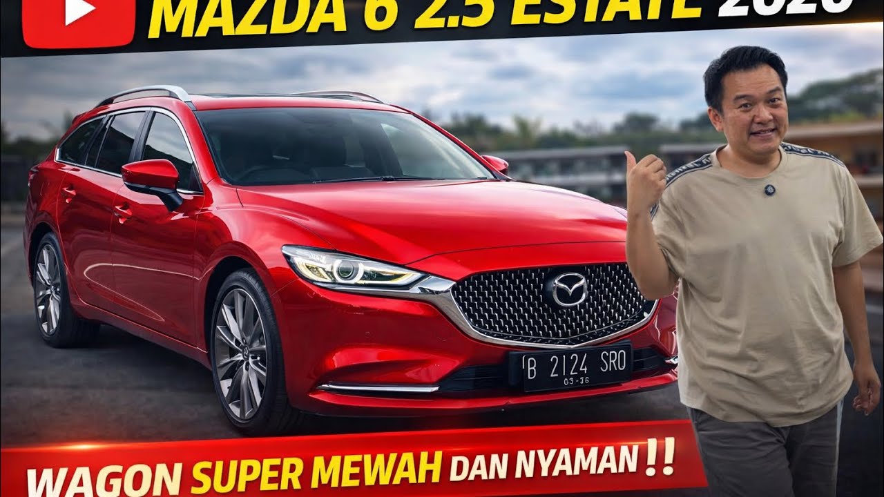 Mazda 6 2.5 Estate 2020/21 Wagon Super Mewah ‼️‼️ #kingmobilindo 